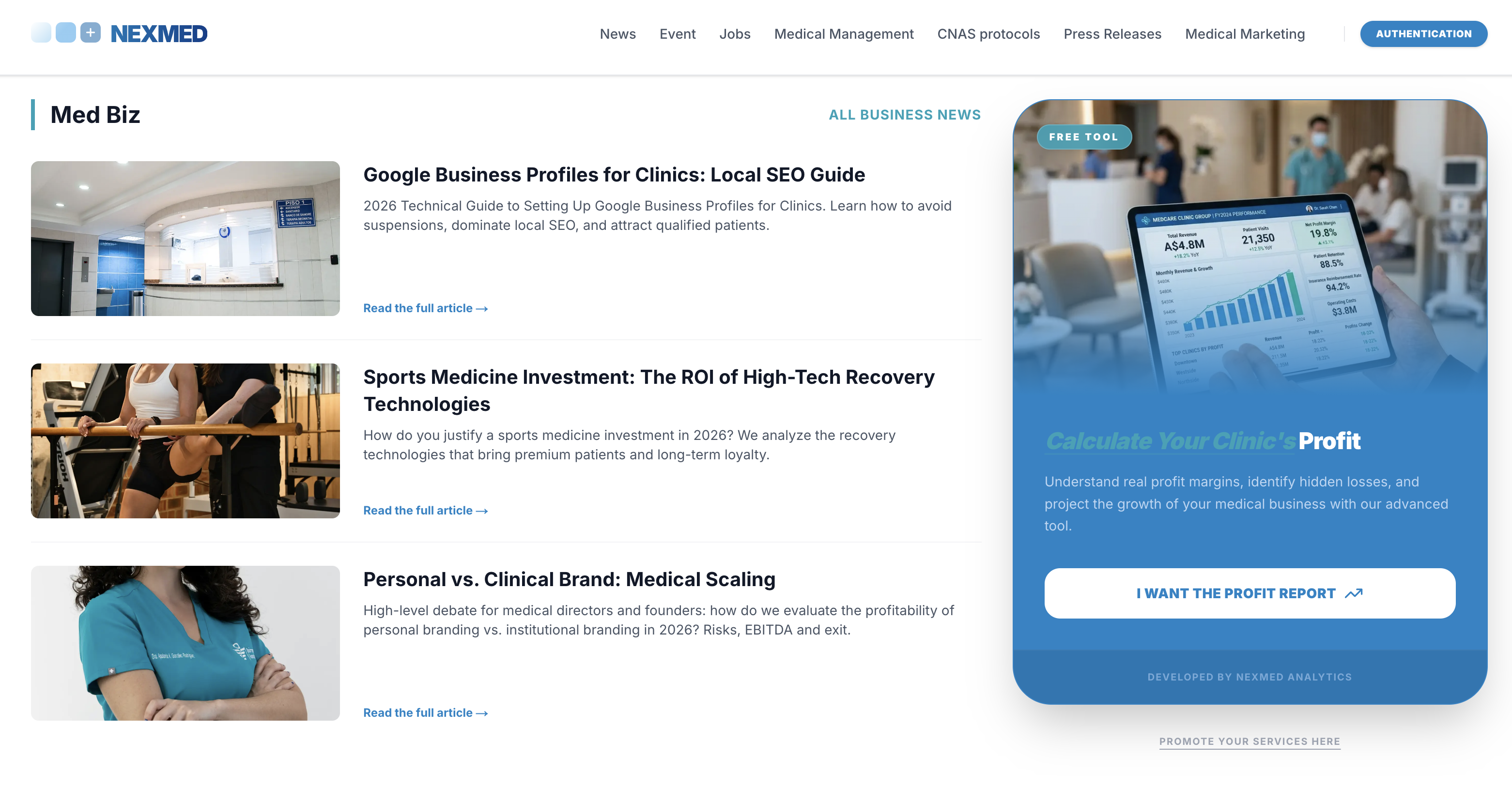 NEXMED — Medical News Portal