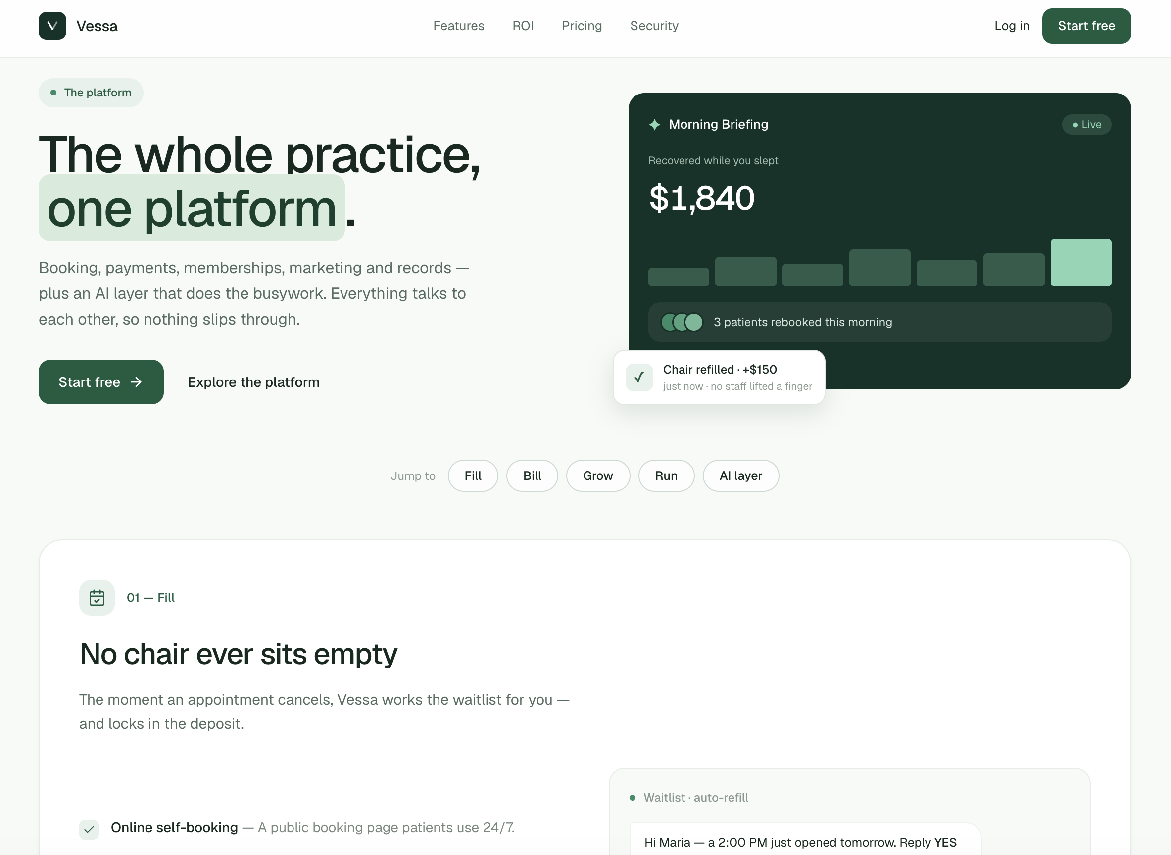 Vessa — AI Revenue OS